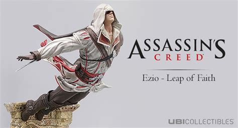 Nueva Figura Ezio Auditore Leap Of Faith Figurine Assassin S Creed