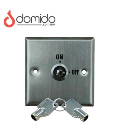Stainless Steel Override Key Switch My Your Kuching