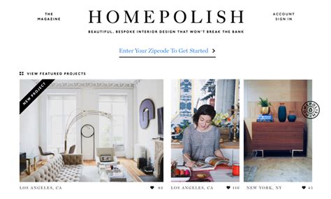 Homepolish Css Design Awards