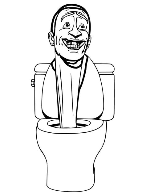 Desenhos De Skibidi Toilet Para Colorir E Imprimir Colorironline