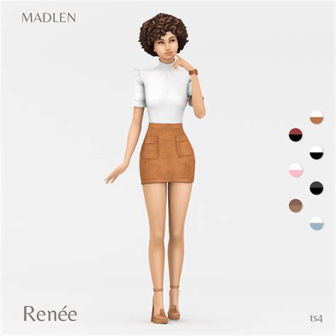 Anika Outfit Madlen On Patreon In 2021 Sims 4 Clothin