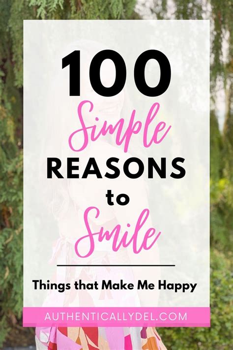 100 things that make me happy authentically del