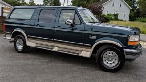 Pony Up And Buy This One Owner 1994 Ford Bronco Centurion With Only