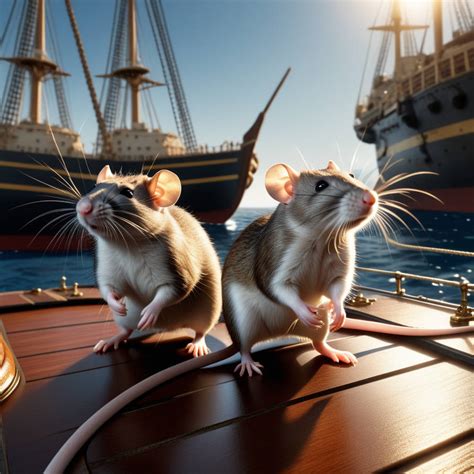 Rats Boarding Trading Ships Photorealistic Depth O By Ertugrul196714 On