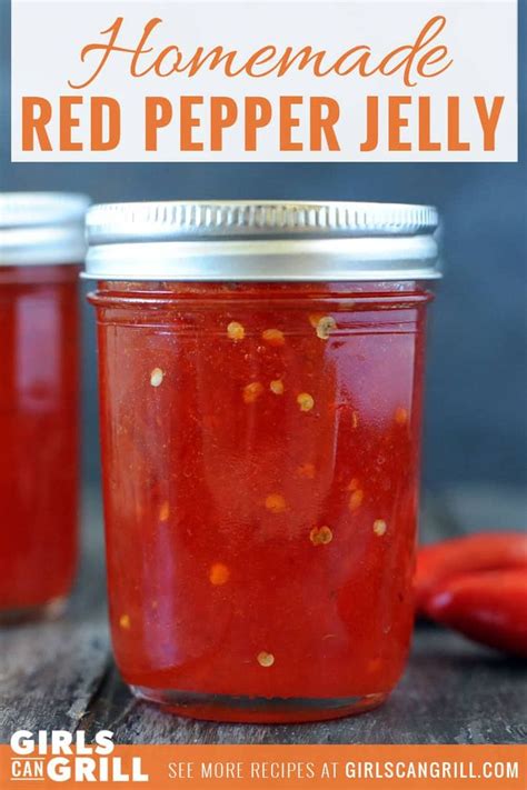 Homemade Red Pepper Jelly Recipe Red Pepper Jelly Pepper Jelly