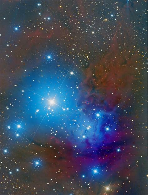 Billions And Billions Cone Nebula Ngc 2264 Mosaic Credit Advanced