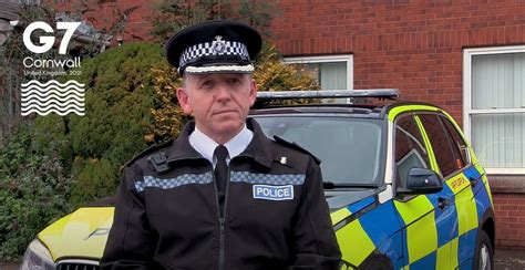 The prime ministers and presidents from the g7 countries meet annually to. Senior police officer reassures Cornish residents ahead of ...