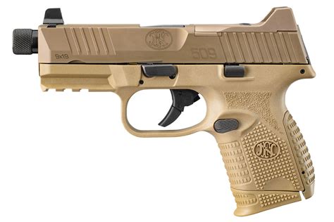 Fnh Fn 509 Compact Tactical 9mm Flat Dark Earth Pistol Sportsmans