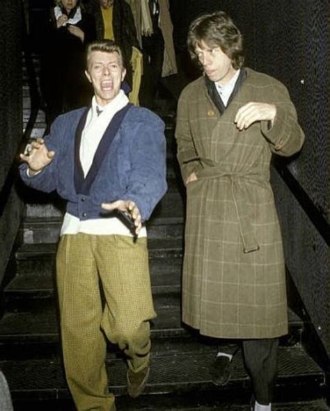 Pin On Bowie And Jagger