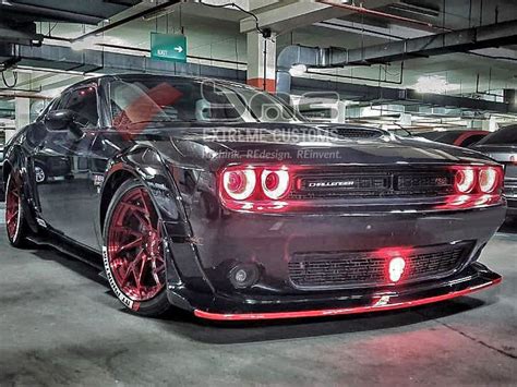 CHROME AND CARBON ® 2009-2020 Dodge Challenger Demon Style ...