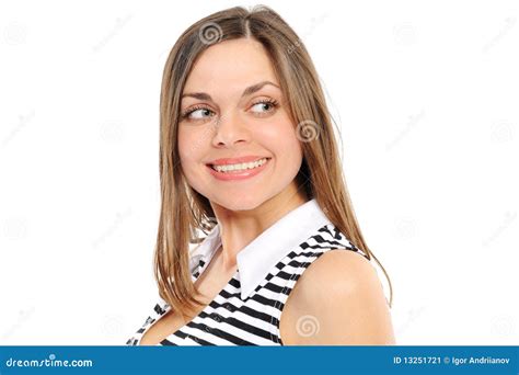 Positive Young Woman Smiling Stock Image Image Of Career Adult 13251721