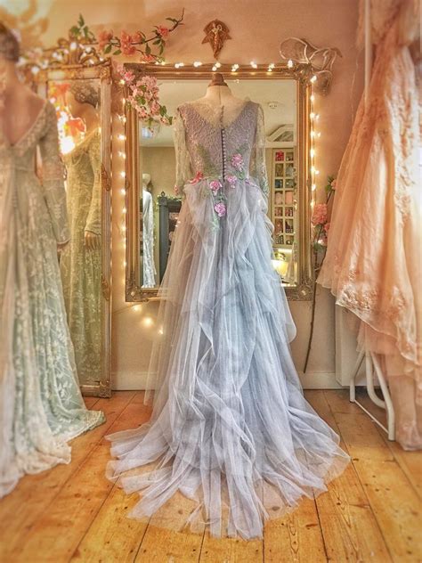 Wisteria Embroidered Wedding Dress Joanne Fleming Design Blog