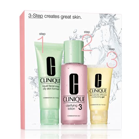 Clinique 3 Step Introduction Kit For Oily Skin Feelunique