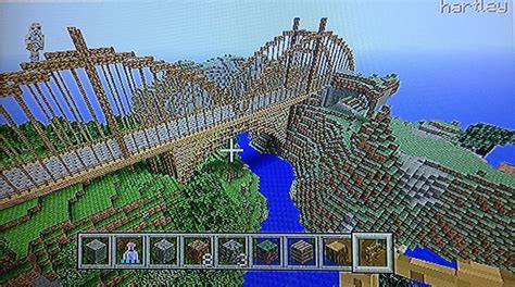 Rope Bridge Minecraft Schematic
