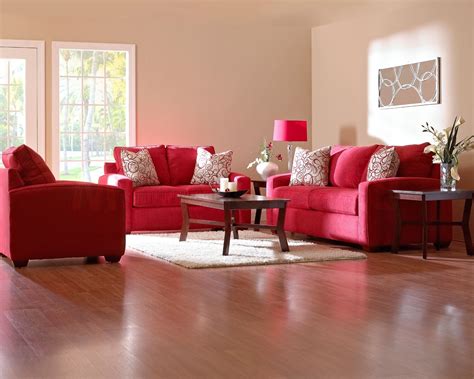 Living Room Design Red Couch Hawk Haven