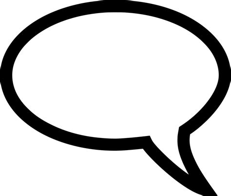 SVG > blanc parler bavarder parler - Image et icône SVG ...