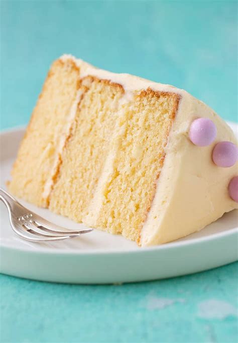 easy vanilla cake made from scratch sweetest menu