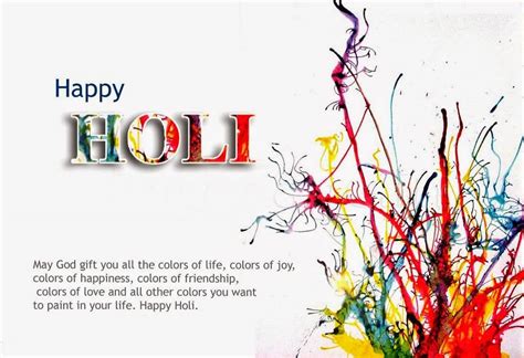 Happy Holi Greetings Wishes 3d Hd Wallpaper Free