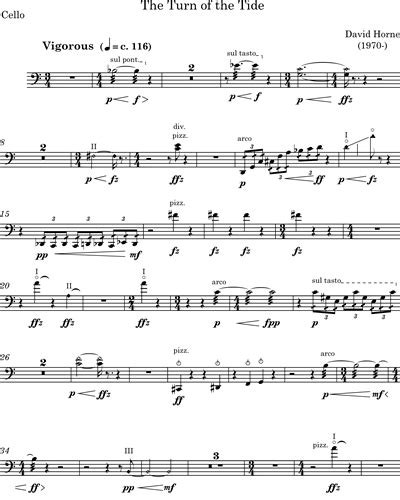 Flat is a collaborative music notation platform for beginner composers and professionals alike. David Horne: The Turn of the Tide sheet music | nkoda