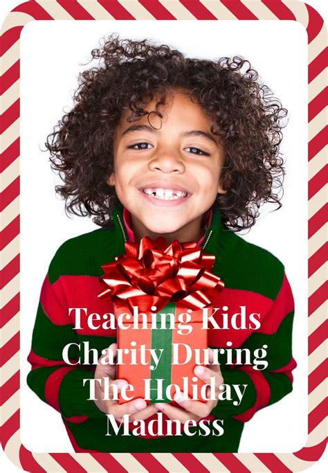 Teaching Children Charity During The Holidays  Today's Mama  Children