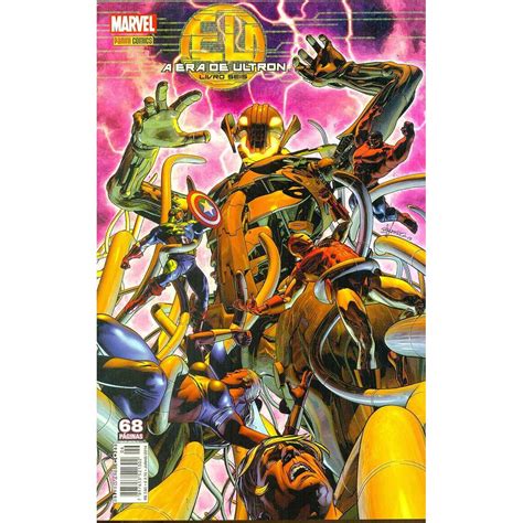 Era De Ultron 6 Editora Panini Gibis Quadrinhos Hqs Mangás Rika Comic