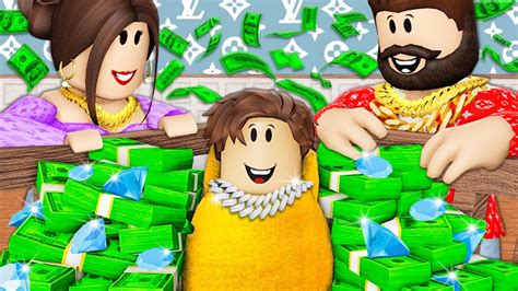 Raised By Billionaires A Roblox Movie Youtube