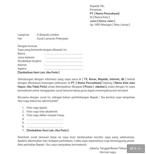 Maka bersama surat ini saya bermaksud mengajukan lamaran pekerjaan. Pabrik Garment Contoh Surat Lamaran Kerja Di Garmen ...