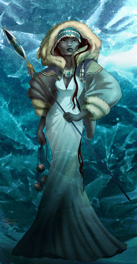 Snow Queen By Palnk On Deviantart Snow Queen Mythology Art Fantasy