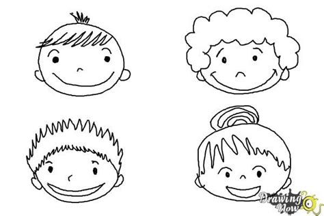 How To Draw A Face For Kidsattention Beginners Making A Persons Face