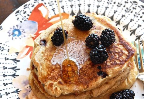 Blackberry Buttermilk Pancakes Recipe Buttermilk Pancakes Pancake
