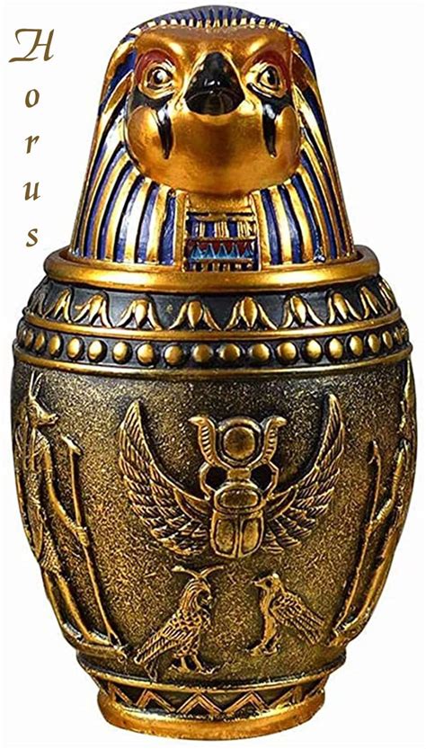 Egyptian Urn Adult Large Ashes Urn Human Cremation Ashes Etsy Uk