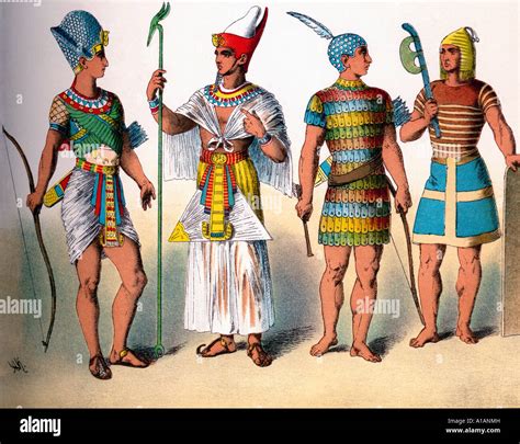 Dress Of Ancient Egyptian King And Warriors Stock Photo Alamy
