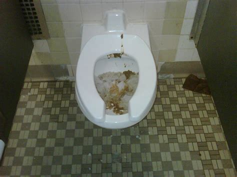 Disgusting Public School Toilet In This Case I Rather Hol Flickr