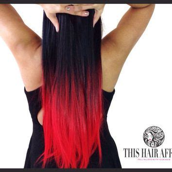 Apply the dye to your hair. Dip Dyed Hair Extensions - Ombre Hair Extensions - 22" Red ...