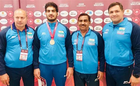 Asian Wrestling Championships Anirudh Kumar Wins Bronze India