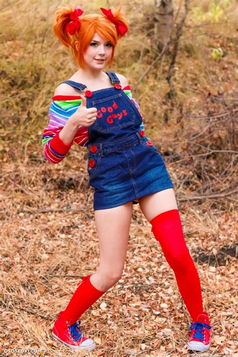 Meggii Chucky Patreon Cosplay Set Naked Cosplay Asian Photos