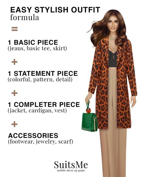 Easy Outfit Formula Outfit Formulas Simple Outfits Dress Up