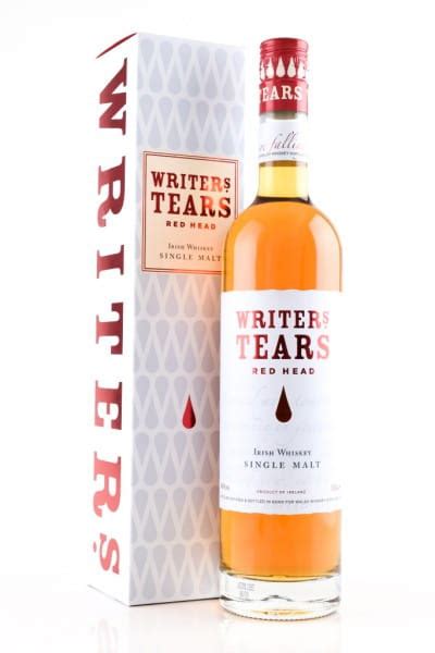 Writers Tears Red Head 46 Vol 0 7l Irischer Whiskey Whisky Länder Whisky Home Of Malts