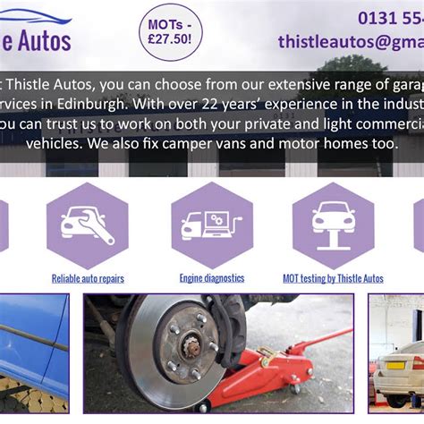 Thistle Autos Ltd Car Inspection Station