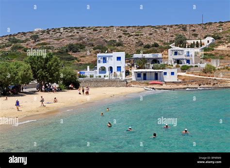 Beach Of Agios Georgios Island Of Iraklia Cyclades Aegean Islands