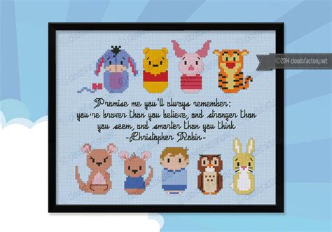 There are free cross stitch designs to suit cross stitchers of all levels. Winnie the Pooh (extended version) - Digital Cross Stitch ...