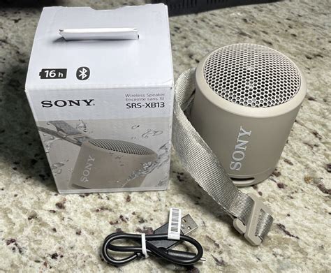 Sony Srs Xb Extra Bass Portable Waterproof Bluetooth Speaker Srsxb