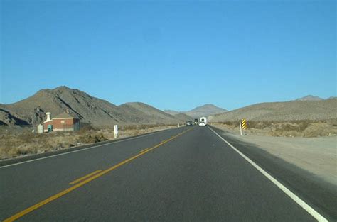 Nevada Aaroads Us Highway 95 Southbound Amargosa Valley To Las