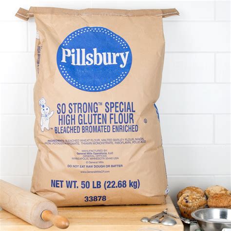 Pillsbury 50 Lb So Strong Special High Gluten Flour