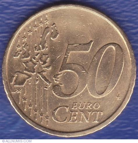 อัลบั้ม 97 ภาพพื้นหลัง เหรียญ 50 Euro Cent 2002 ราคา ใหม่ที่สุด