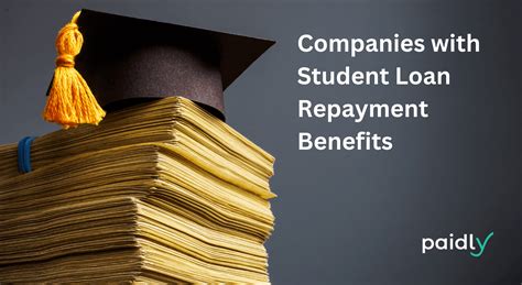 10 Top Companies With Student Loan Repayment Benefits Paidly