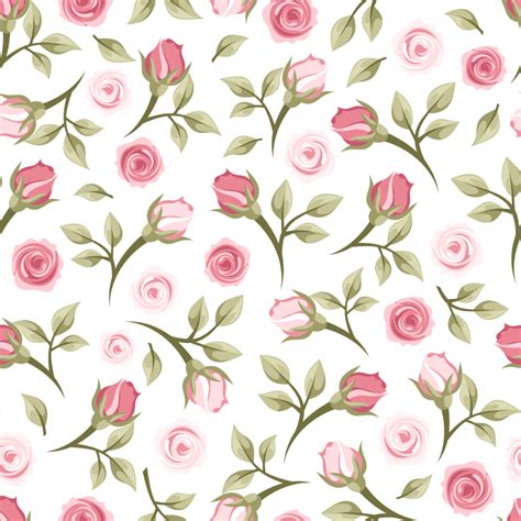 Seamless Floral Pattern Background Paper Size Floral Pattern Images