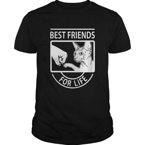 Trending Sphynx Best Friend For Life Cat Shirt