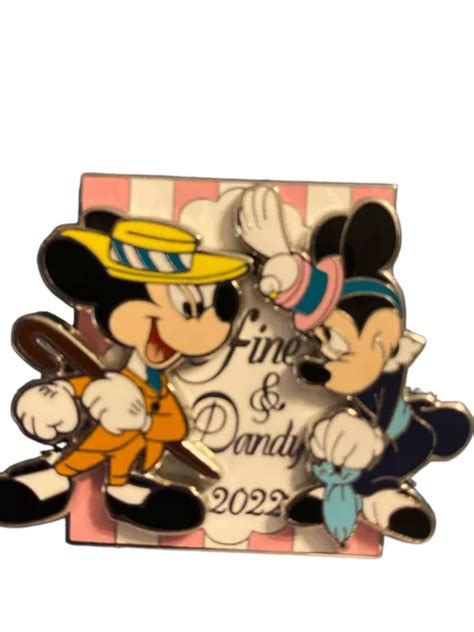 2022 Disney Parks Mickey Mouse And Minnie Mouse Fine And Dandy Le 3000 Disney Pin 2995 Picclick