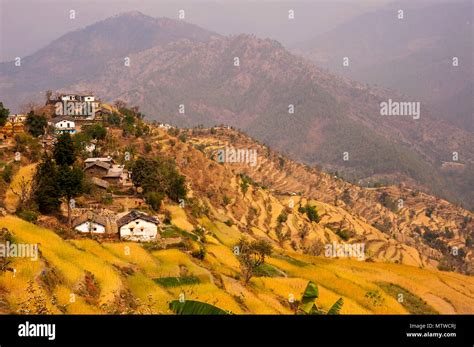 Chamoli Village Kumaon Hills Uttarakhand India Stock Photo Alamy